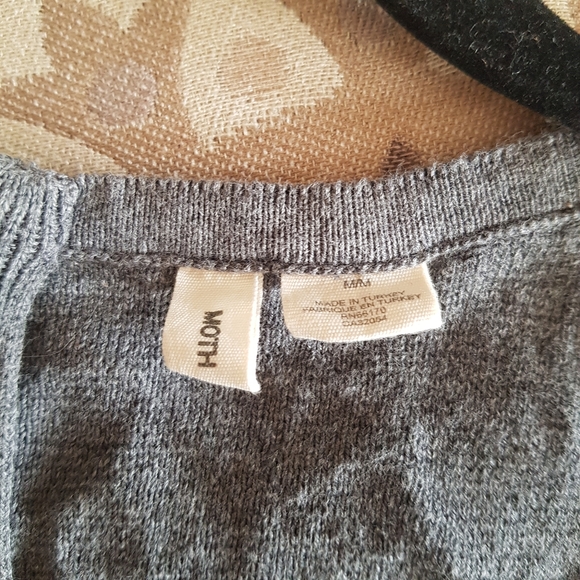 Anthropologie Moth Drawing Room Metallic Top - Picture 6 of 6